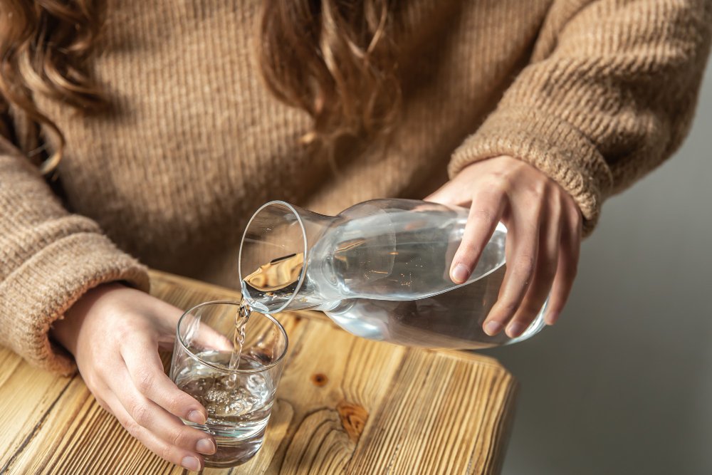 Bebe mucha agua y sigue una alimentación saludable